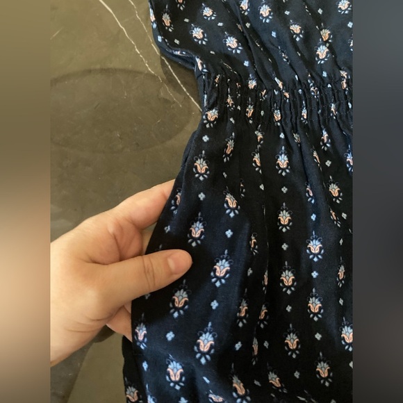 Mossimo Supply Co. Blue and Pink Midi Dress Women’s Size Medium | boho - Picture 8 of 11